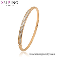 52129 Xuping Jewelry China Großhandel vergoldet einfachen Stil Mode Frauen Armreif